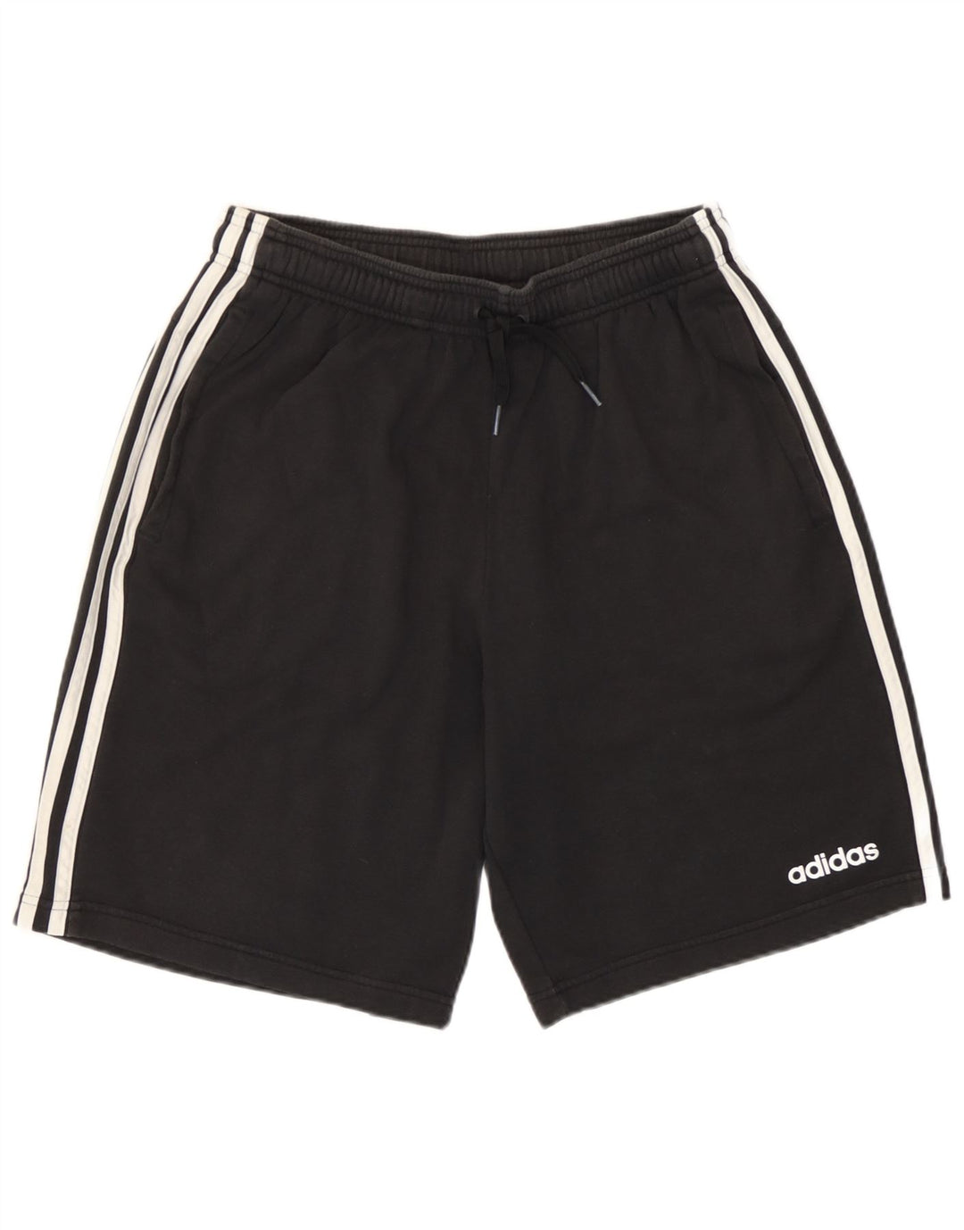 Adidas Herren Sportshorts Medium Schwarz Baumwolle