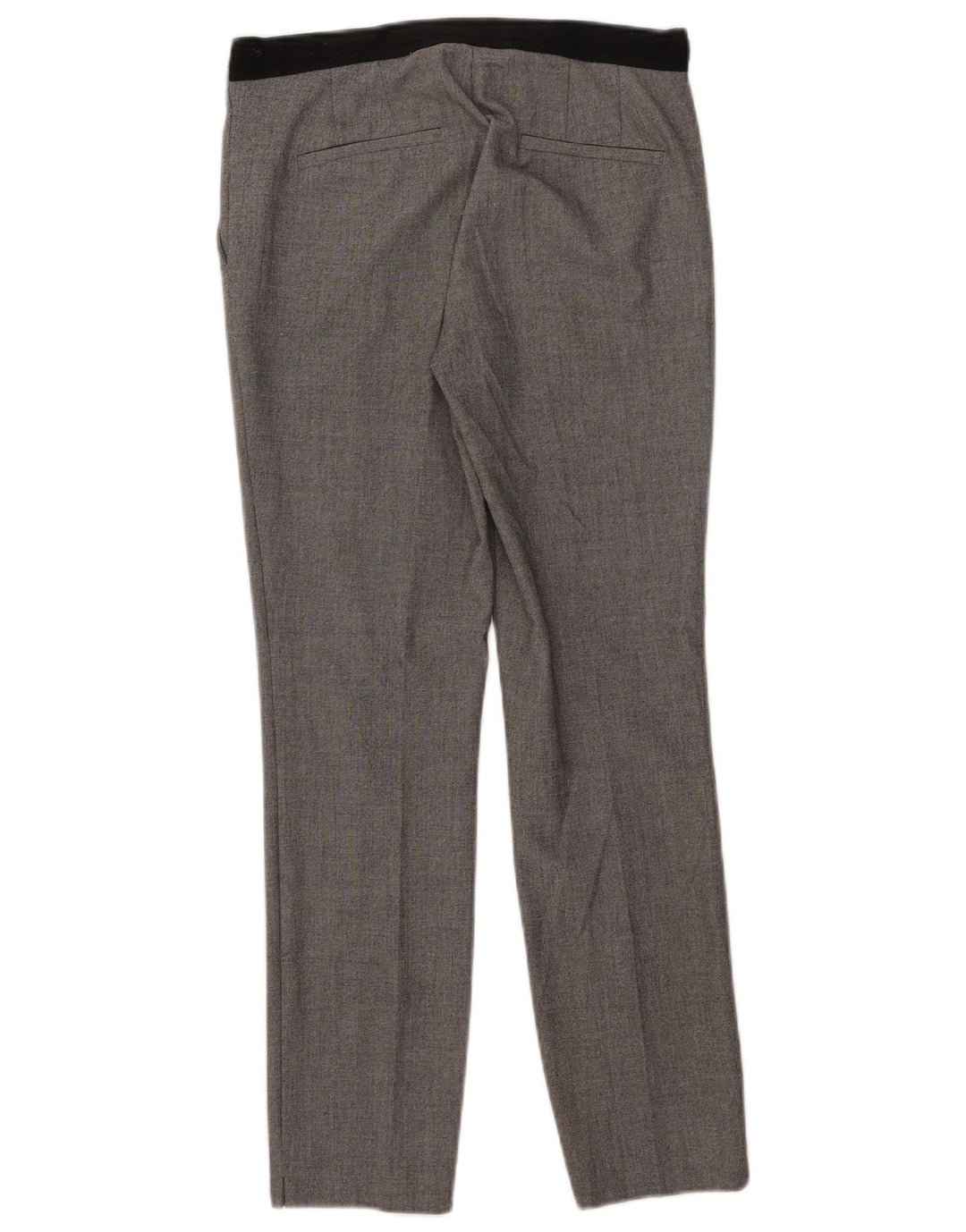 Zara Slim-Anzughose für Damen, Größe S, W26, L27, Grau, Polyester