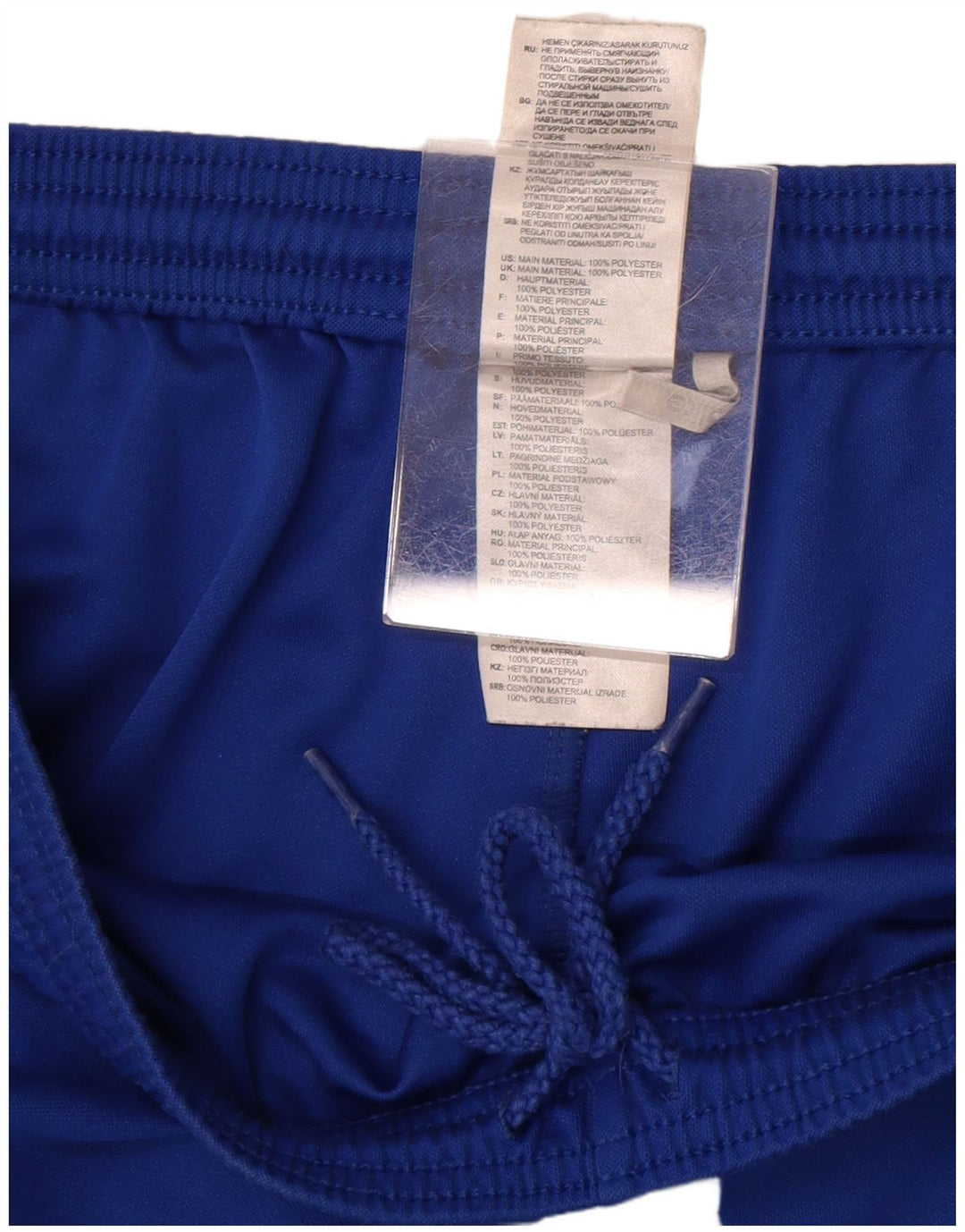 Adidas Herren Sportshorts, groß, aus blauem Polyester