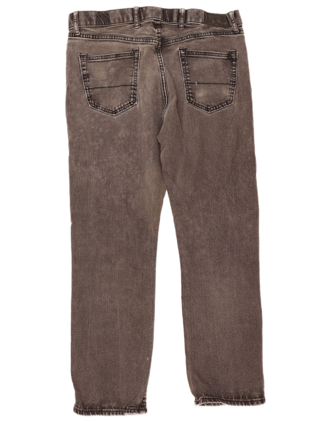 Marks & Spencer Herren Straight Jeans W38 L31 Schwarze Baumwolle