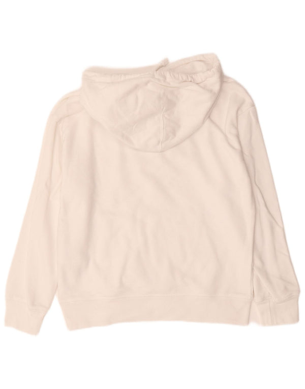 Levi's Herren-Kapuzenpullover mit Grafik, lockere Passform, XS, weiße Baumwolle