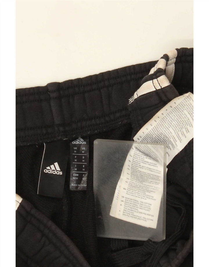 Adidas Herren-Trainingshose, mittelschwarz, Baumwolle