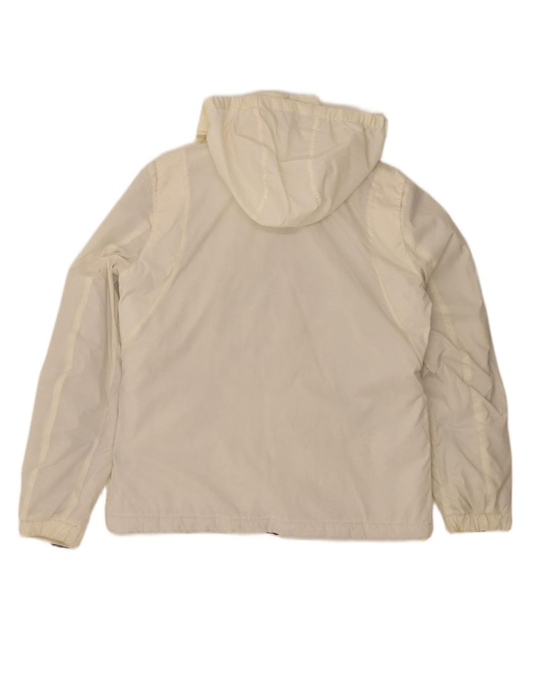 SERGIO TACCHINI Womens Hooded Padded Jacket IT 44 Medium White Polyamide