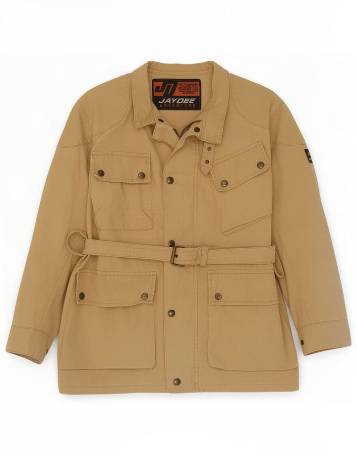 Vintage Herren Utility Jacke UK 36 Small Beige