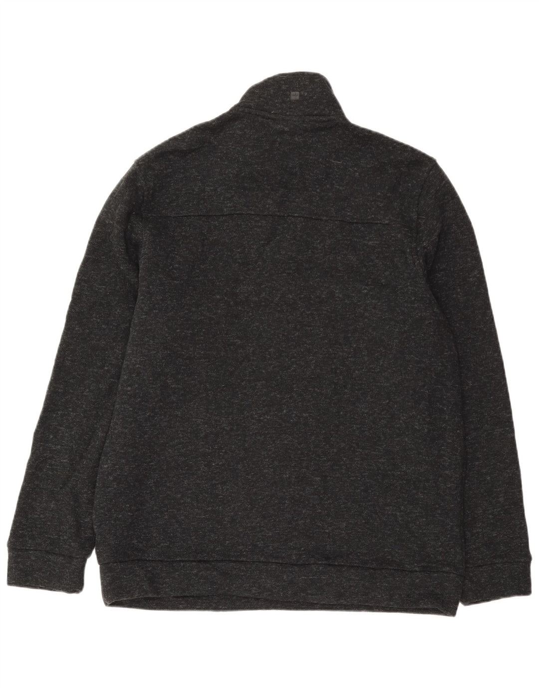 Mountain Warehouse Herren-Sweatshirt mit Reißverschluss am Hals, XL, Grau meliert
