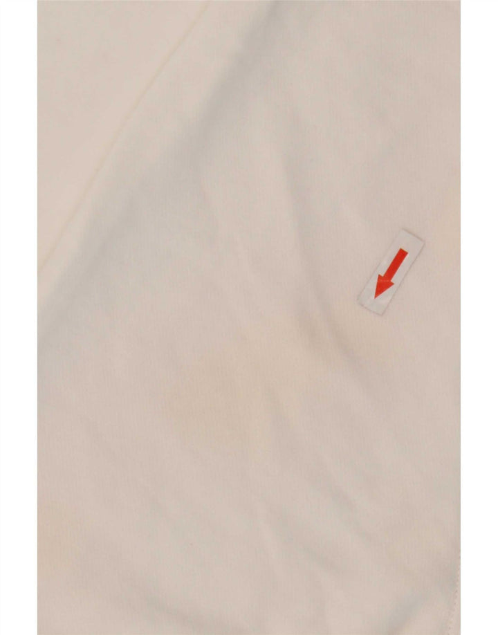 Nike Herren-Sweatshirt mit Grafik, groß, aus weißer Baumwolle