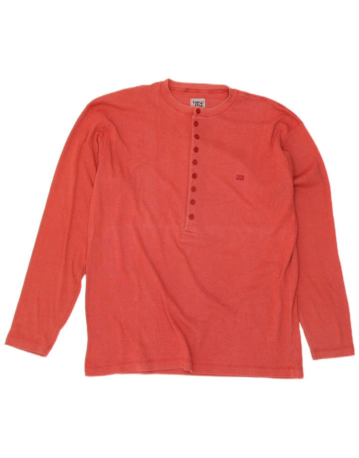 Think Pink Herren Top Langarm XL Rot