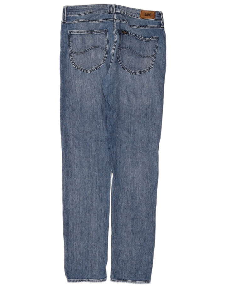 Lee Damen Elly Slim Jeans W30 L31 Blaue Baumwolle