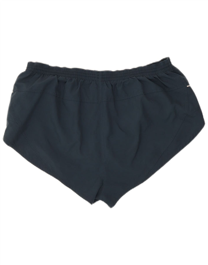 Asics Damen Sportshorts UK 14 Large Grau Polyester Sport