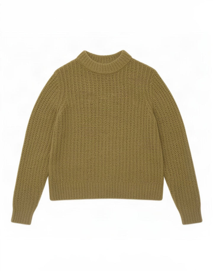Marks & Spencer Damen-Pullover mit Rollkragen, Gr. 40, Khaki