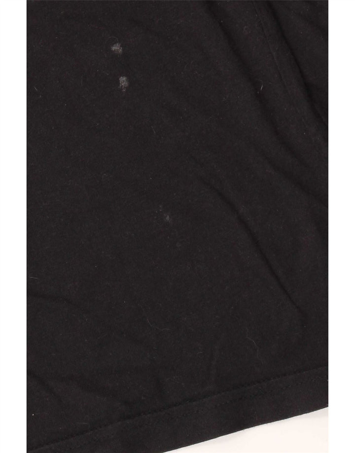 Penguin Herren-Top, langärmelig, Größe S, Schwarz, Baumwolle