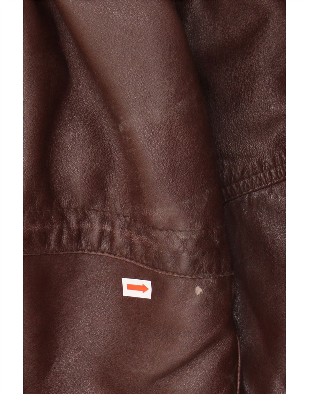 SARDAR Herren Lederjacke UK 42 XL Braunes Leder