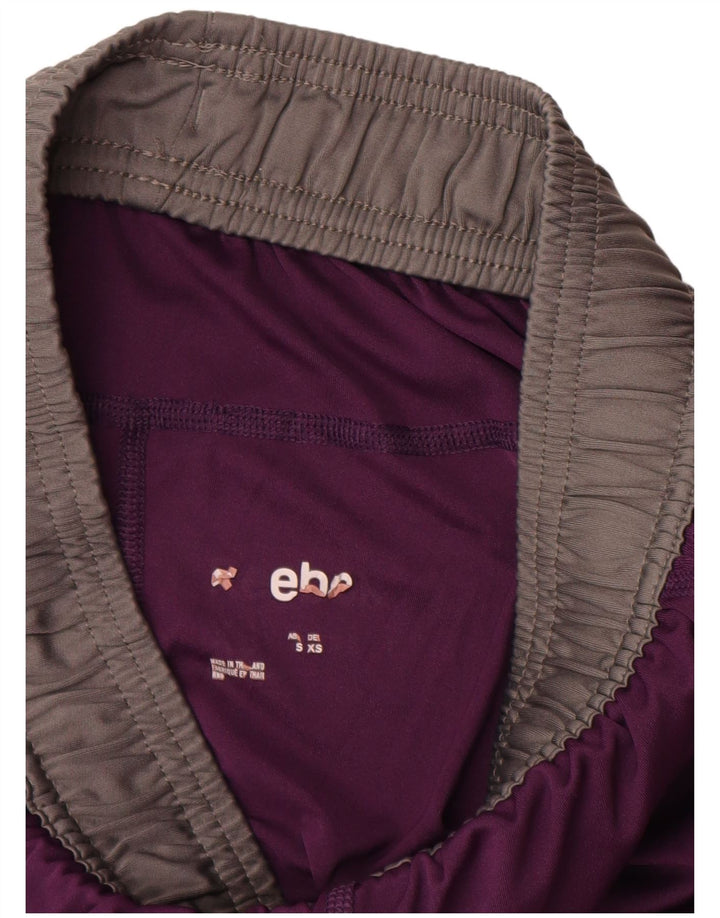 REEBOK Sportshorts für Jungen, 7–8 Jahre, XS, Lila, Farbblock-Polyester