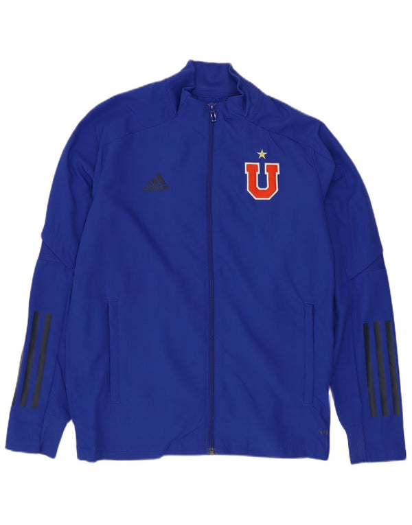 Adidas Jungen Aeroready Graphic Trainingsanzug Top Jacke 9–10 Jahre Blau