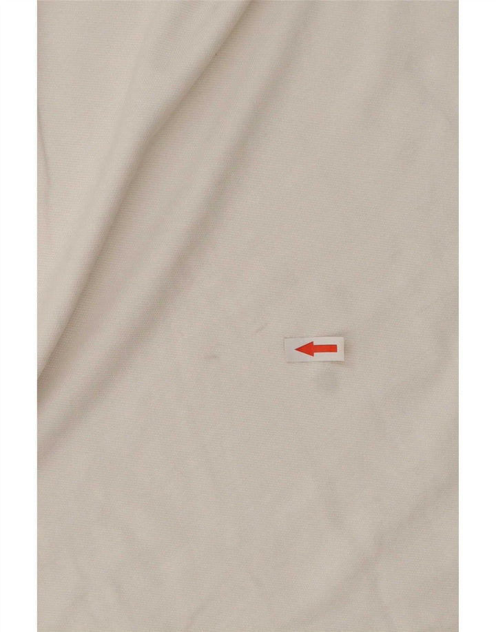 Fila Herren-Poloshirt, groß, weiß gestreift, Baumwolle