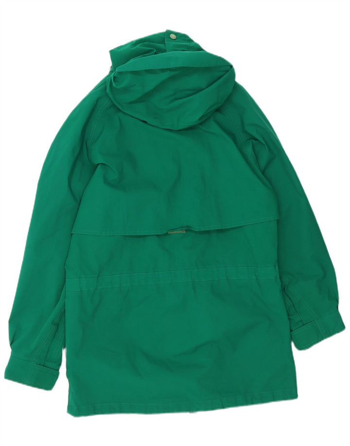 Eddie Bauer Herren-Regenjacke mit Kapuze, UK 36, Größe S, grün, Polyester
