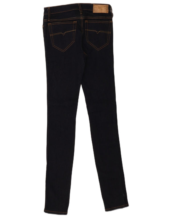 Diesel Damen Skinzee Skinny Jeans mit normaler Taille W27 L32 Marineblau