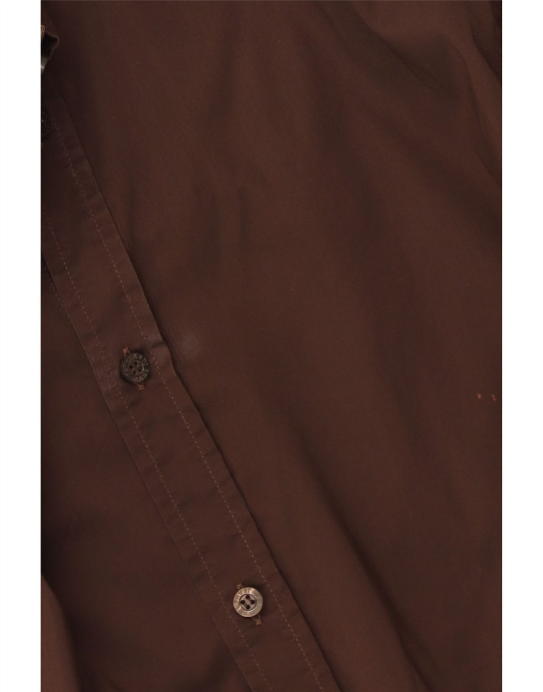 Trussardi Jeans Herrenhemd 2XL Braun Baumwolle