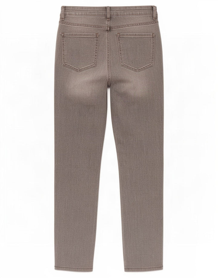 Marks & Spencer Damen Lily Slim Jeans UK 12 Medium W30 L29 Grau Baumwolle