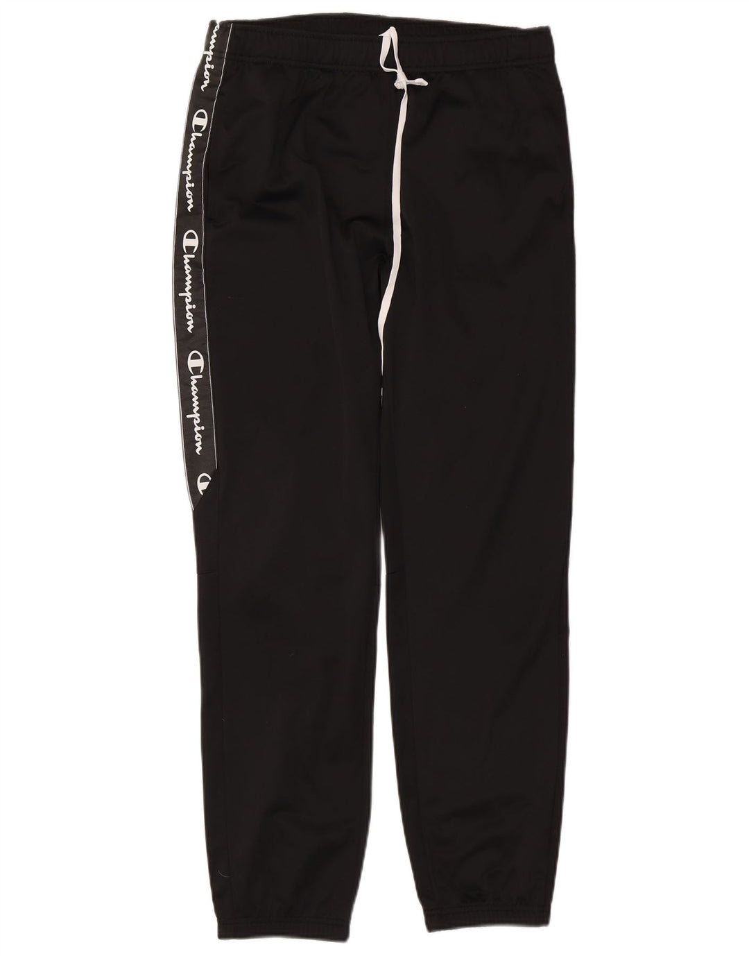 CHAMPION Herren-Trainingsanzug mit Grafik, Jogginghose, Größe L, Schwarz, Polyester