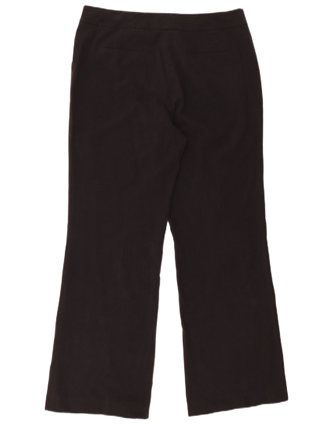 CALVIN KLEIN Damen Bootcut Chinohose US 12 Large W34 L32 Schwarz