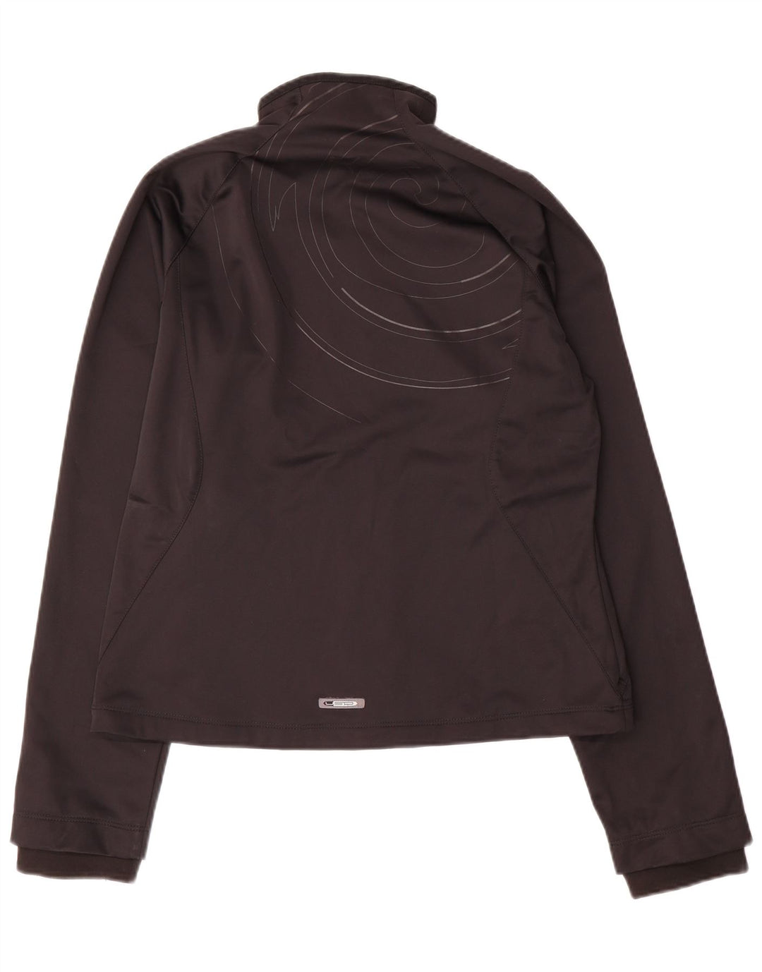Puma Damen Graphic Trainingsanzug Top Jacke UK 14 Medium Schwarz
