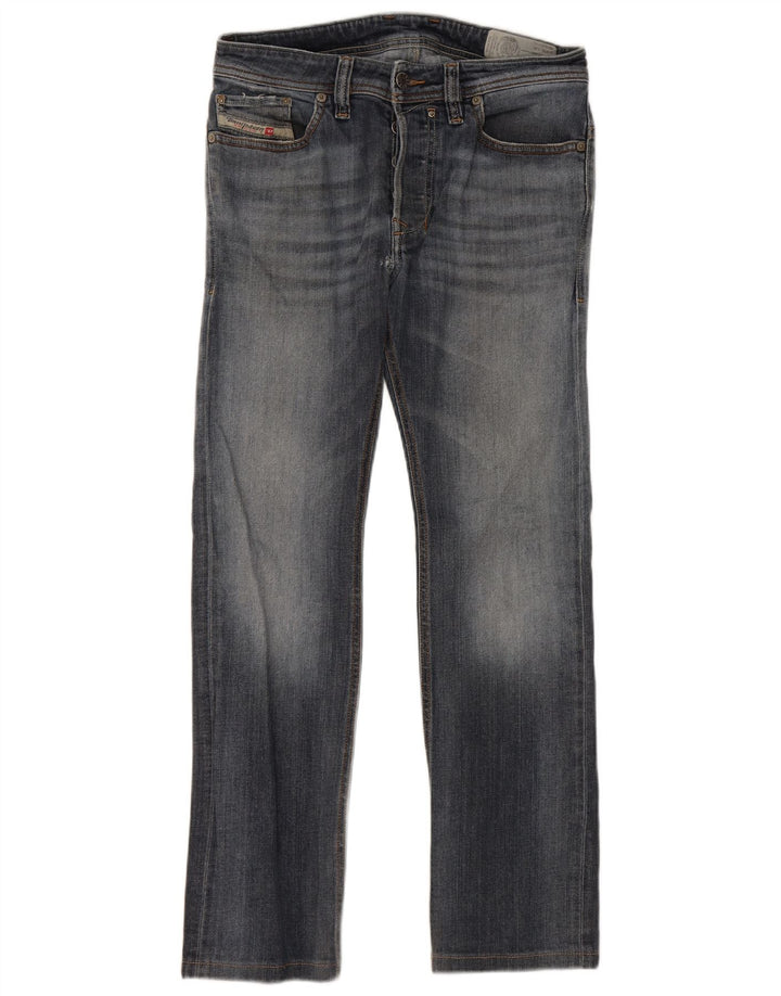 Diesel Herren Slim Jeans W29 L28 Blaue Baumwolle