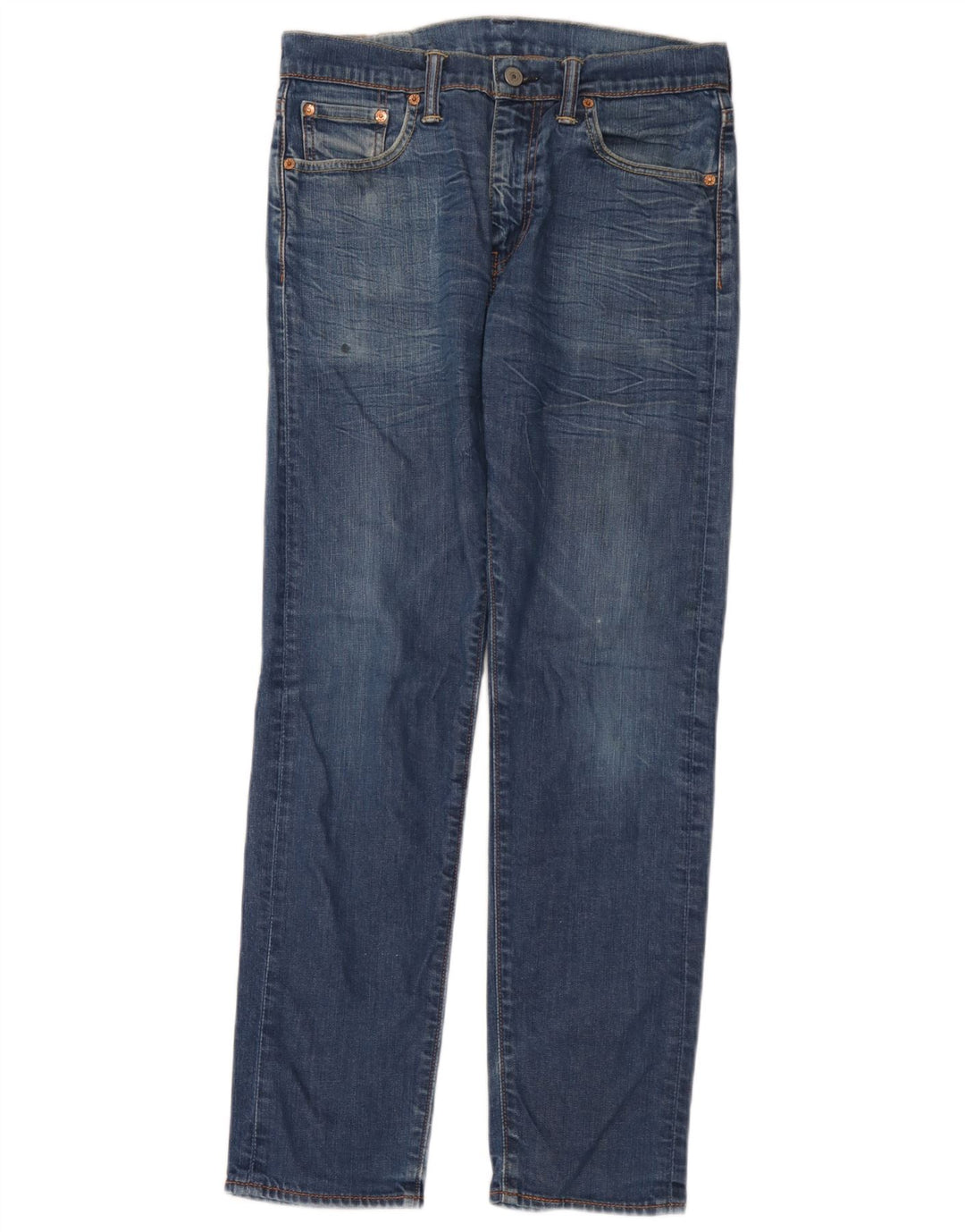 Levi's Herren 508 Straight Jeans W30 L30 Blaue Baumwolle