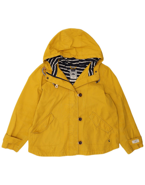 Joules Damen-Regenjacke mit Kapuze, UK 14, groß, Gelb