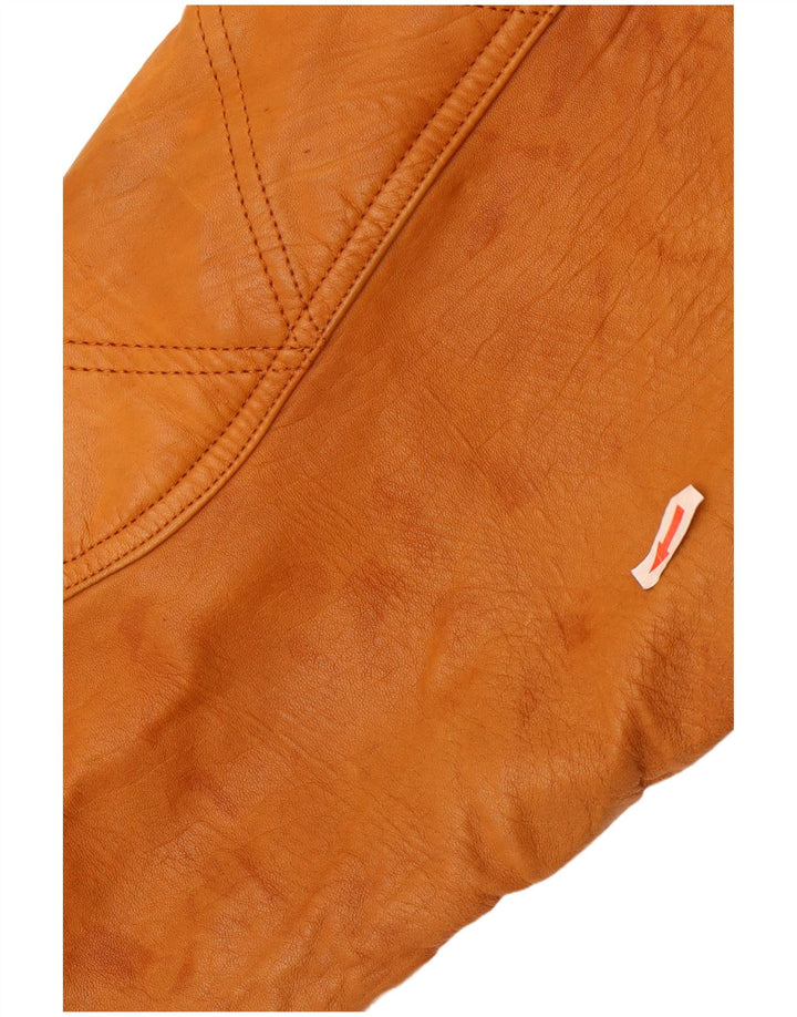 Vintage Herren Lederjacke UK 40 Large Braun