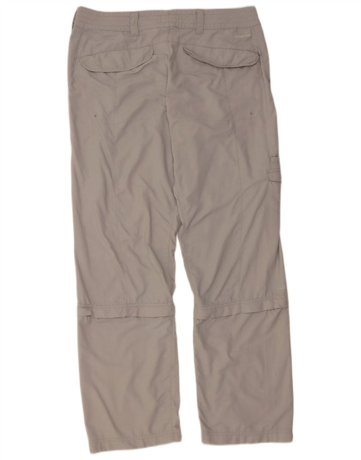 COLUMBIA Damen Titanium Regular Cargohose US 14 XL W36 L31 Grau