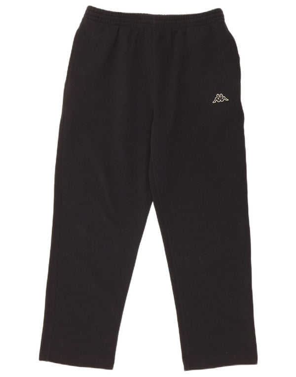 Kappa Mädchen-Trainingshose, 12–13 Jahre, Größe L, Schwarz, Polyester