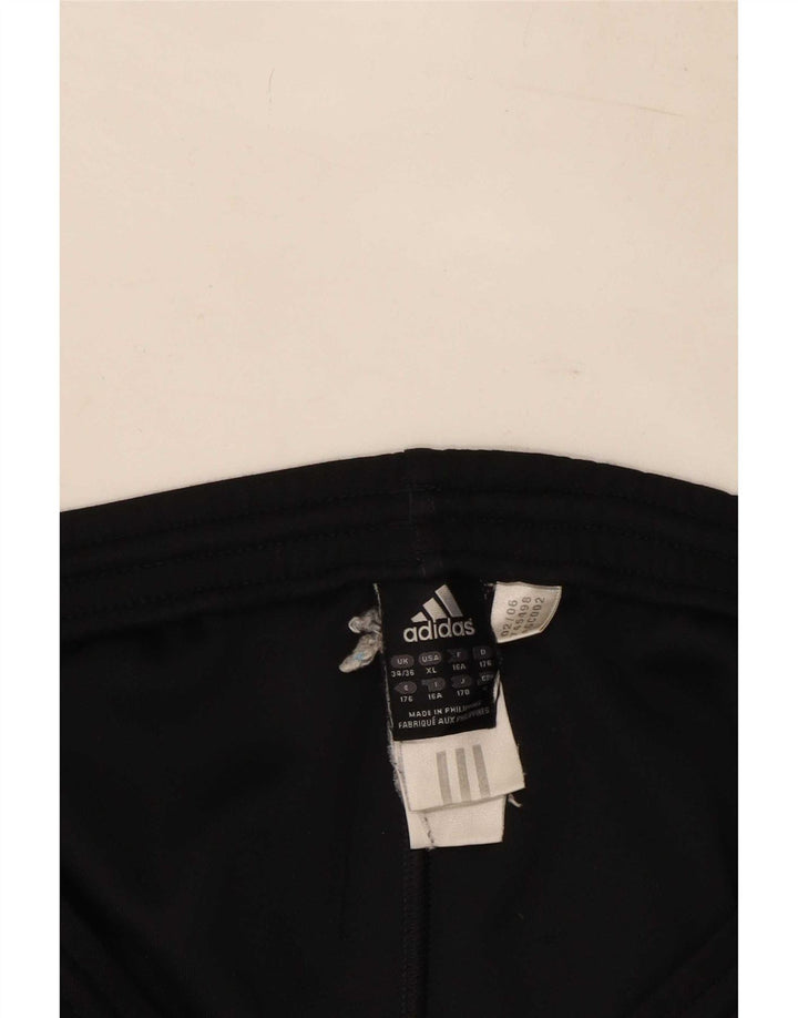 Adidas Trainingshose für Jungen, 15–16 Jahre, schwarzes Polyester