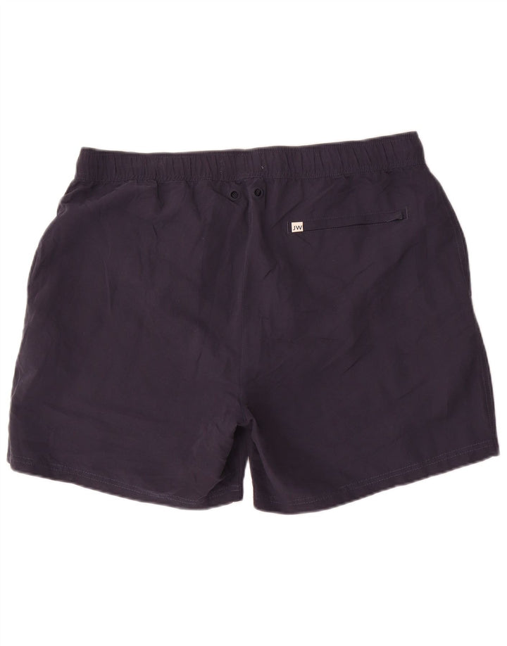 Jack Wills Herren-Badeshorts XL, Marineblau, Polyester