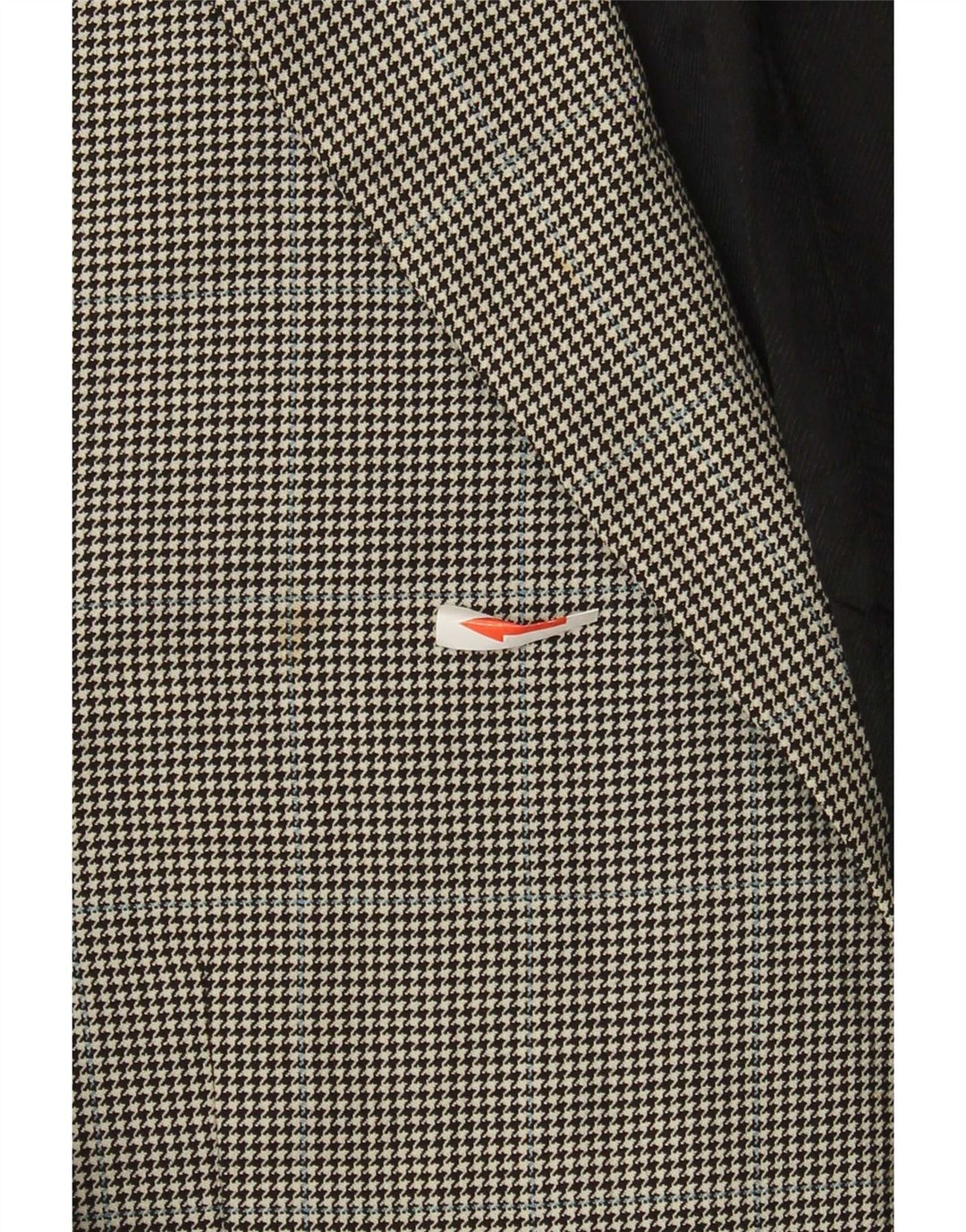 Marks & Spencer Herren-Blazer mit 2 Knöpfen, Gr. 42, Schwarz, Hahnentrittmuster