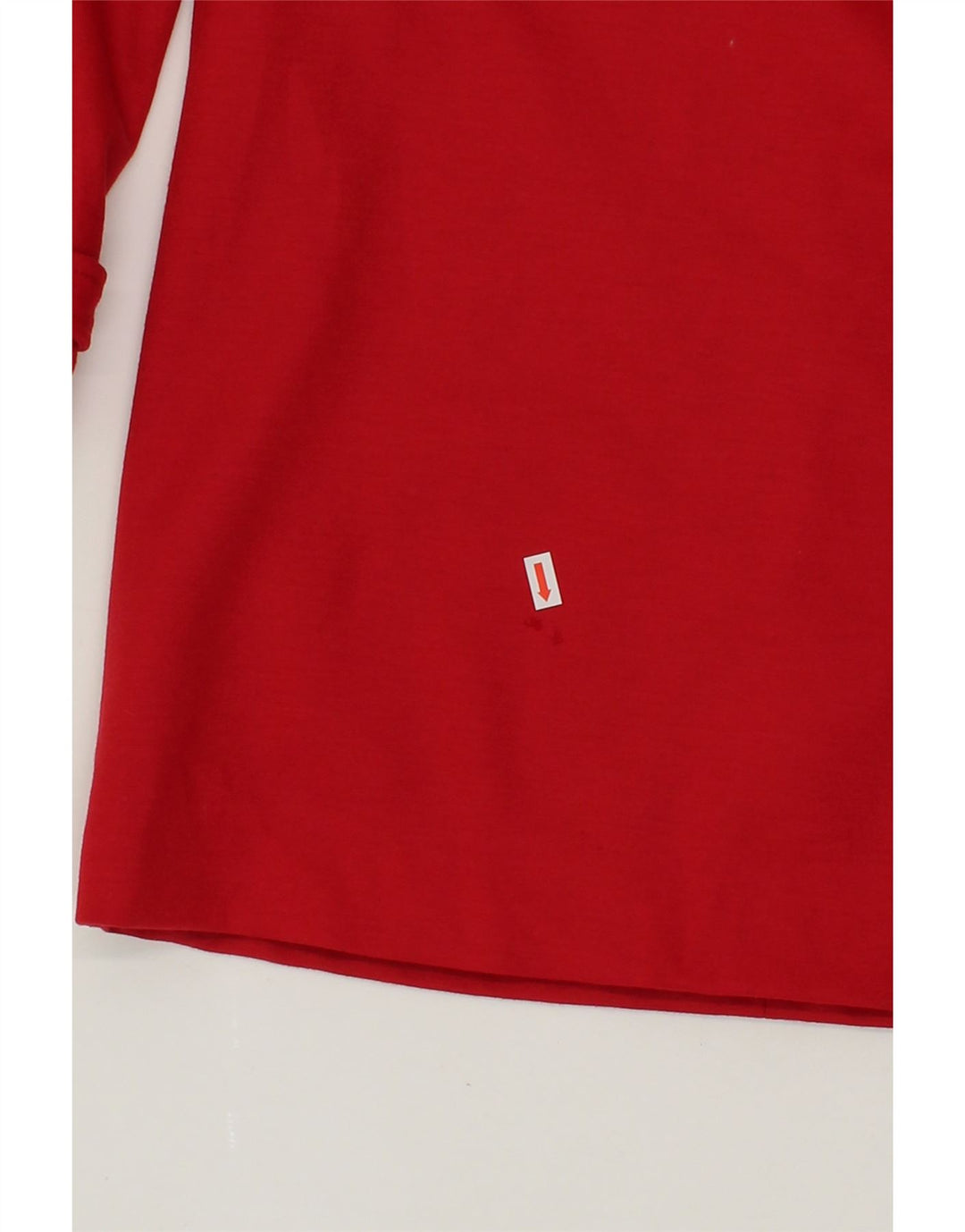 TOMMY HILFIGER Womens Pullover Overcoat US 6 Medium Red Wool Vintage Tommy Hilfiger and Second-Hand Tommy Hilfiger from Messina Hembry 