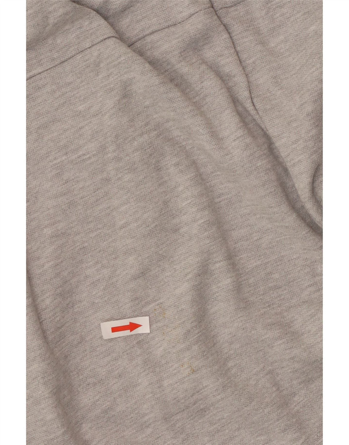 Zara Herren Crop Trainingsanzug Hose Jogger XL Grau Baumwolle