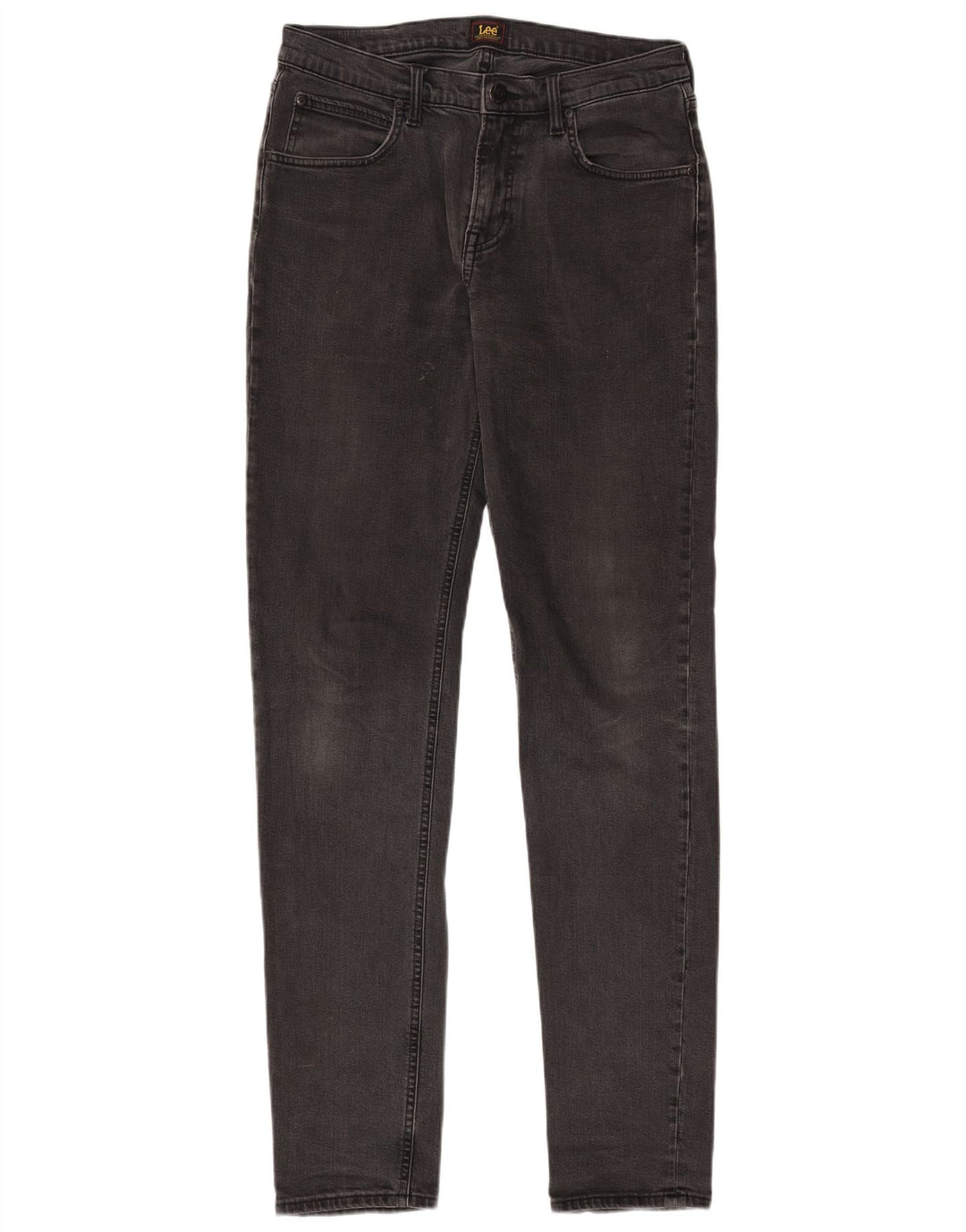 Lee Herren Arvin Slim Jeans W30 L34 Schwarze Baumwolle