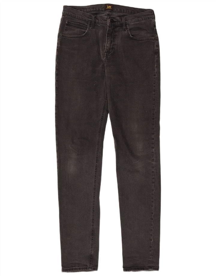 Lee Herren Arvin Slim Jeans W30 L34 Schwarze Baumwolle