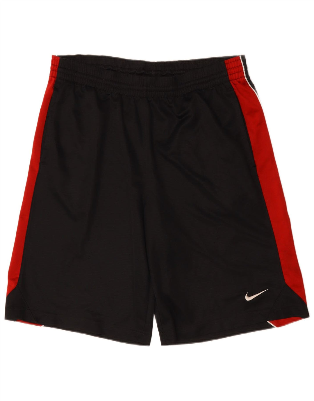 NIKE Herren-Sportshorts, groß, schwarzes Farbblock-Polyester