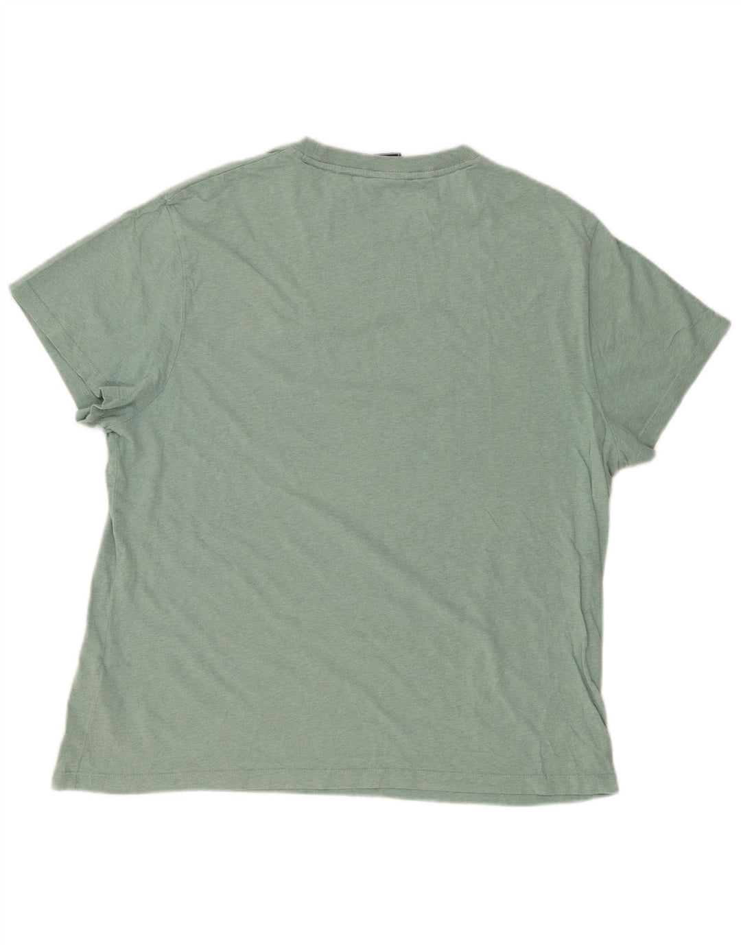 Superdry Herren T-Shirt Top 2XL Grüne Baumwolle