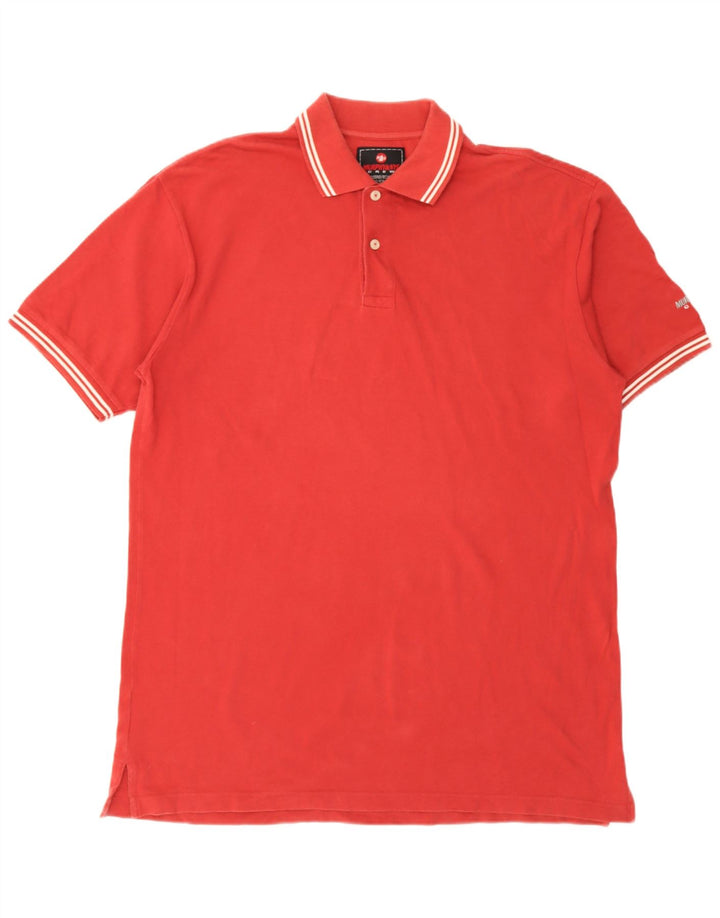 Murphy & Nye Herren Poloshirt 2XL Rote Baumwolle