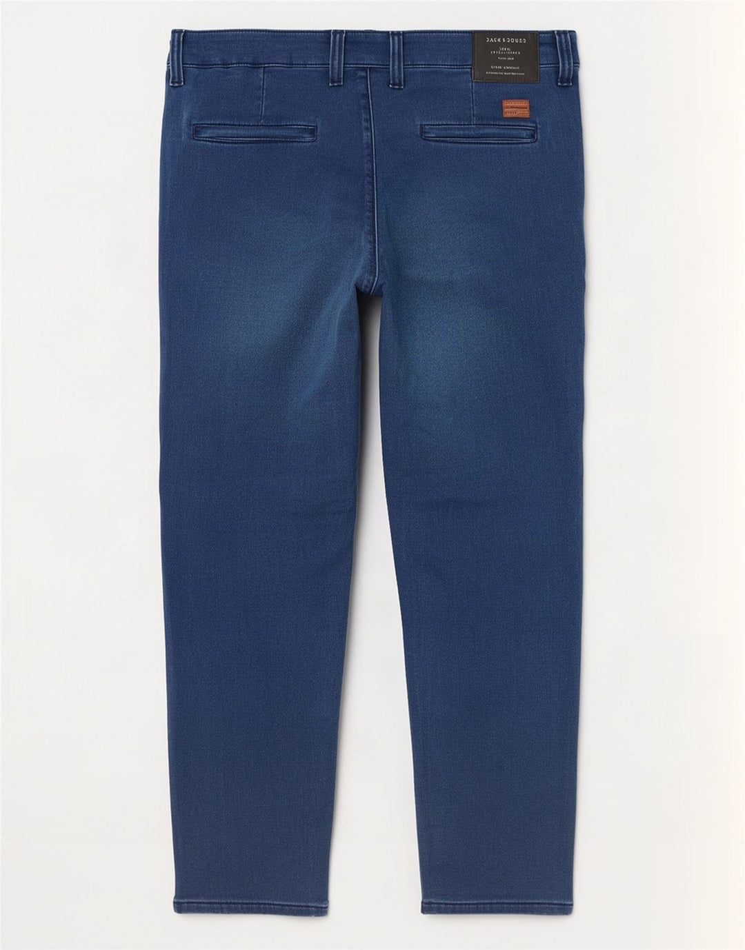 Jack & Jones Herren Straight Jeans W34 L32 Blaue Baumwolle
