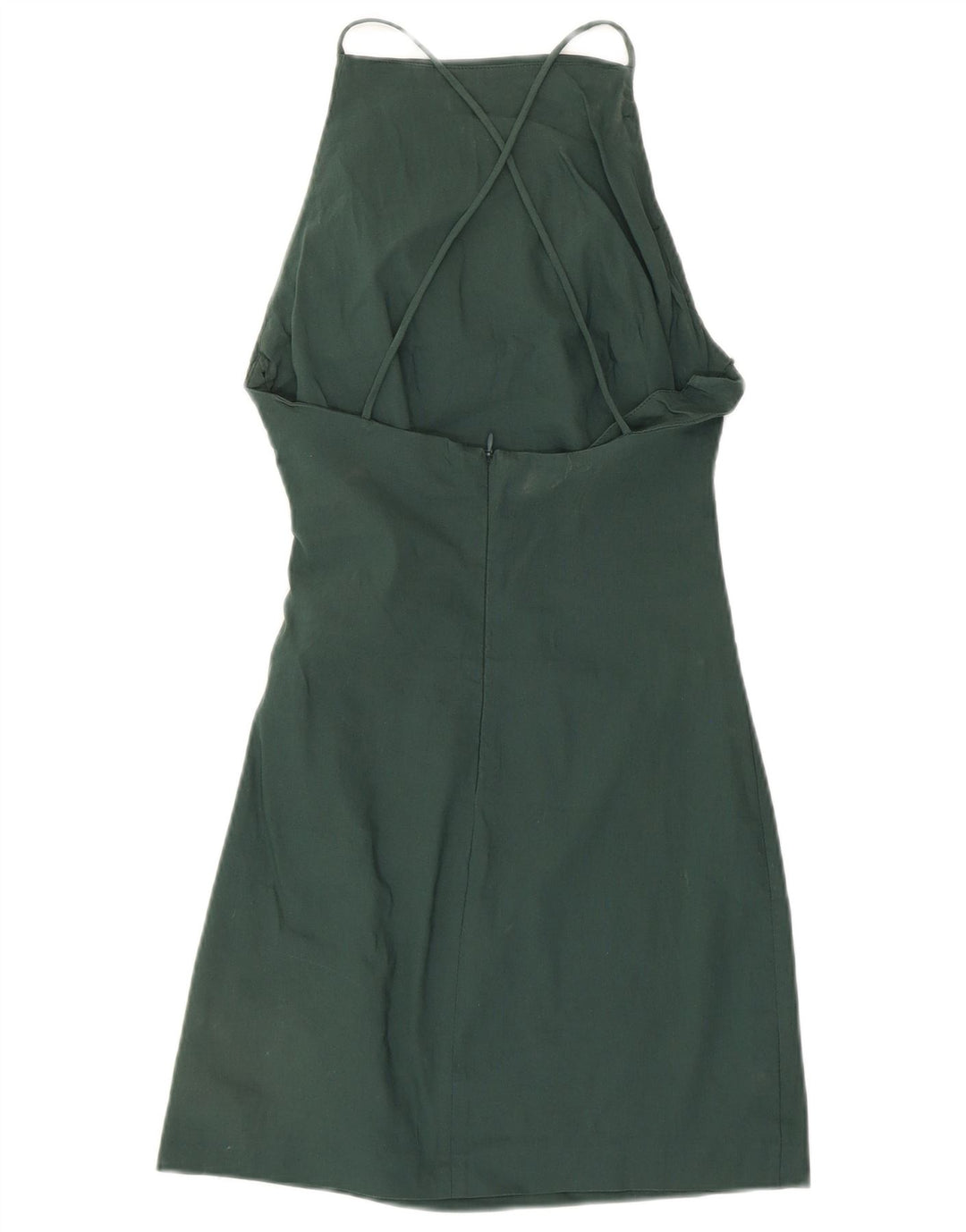 Zara Damen figurbetontes Kleid UK 8 Small Grün