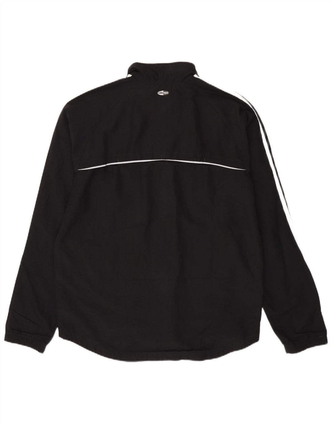 Adidas Herren Clima Proof Regenjacke UK 38 Medium Schwarz Polyester