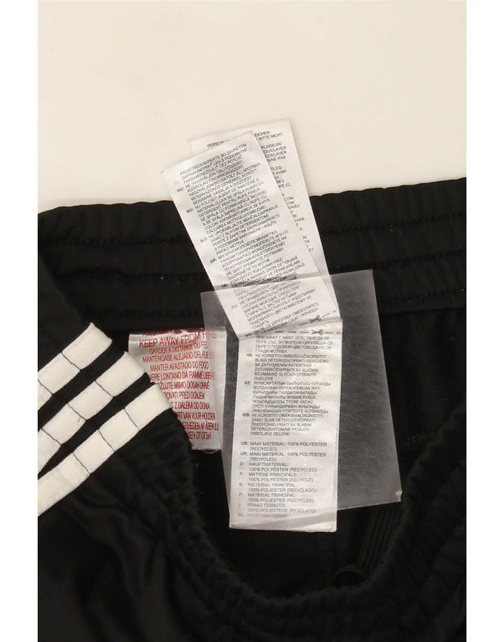 Adidas Trainingshose für Jungen, 9–10 Jahre, schwarzes Polyester