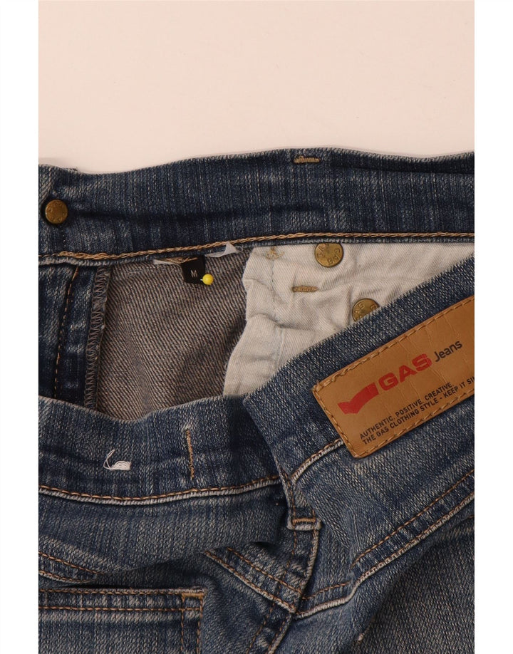Gas Damen Jeansrock Medium W30 Blau