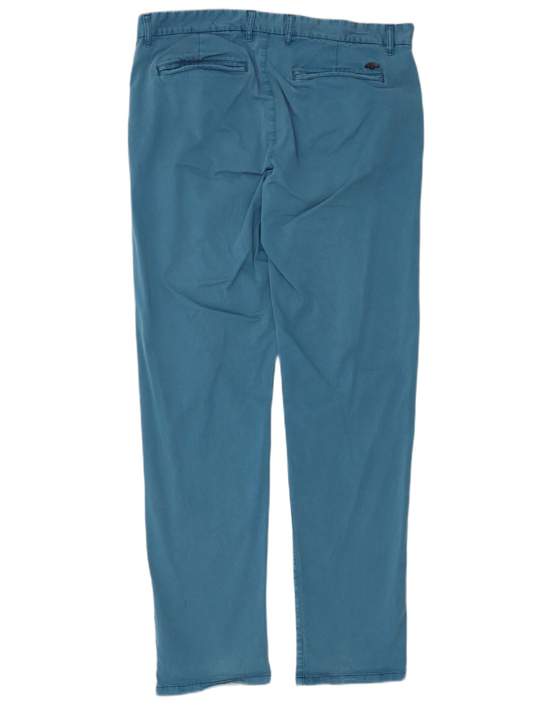 ARMANI EXCHANGE Herren Slim Chinohose W34 L32 Blaue Baumwolle