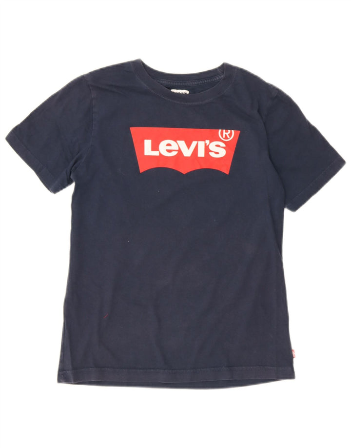 Levi's T-Shirt-Oberteil für Jungen mit Grafik, 15–16 Jahre, Marineblau