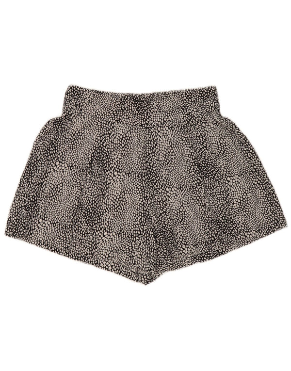 Marks & Spencer Damen Freizeitshorts UK 8 Small W27 Schwarzer Animal-Print